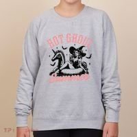 Funny Halloween Hot Ghoul Summer Summerween Women's Sweatshirt thumb 0