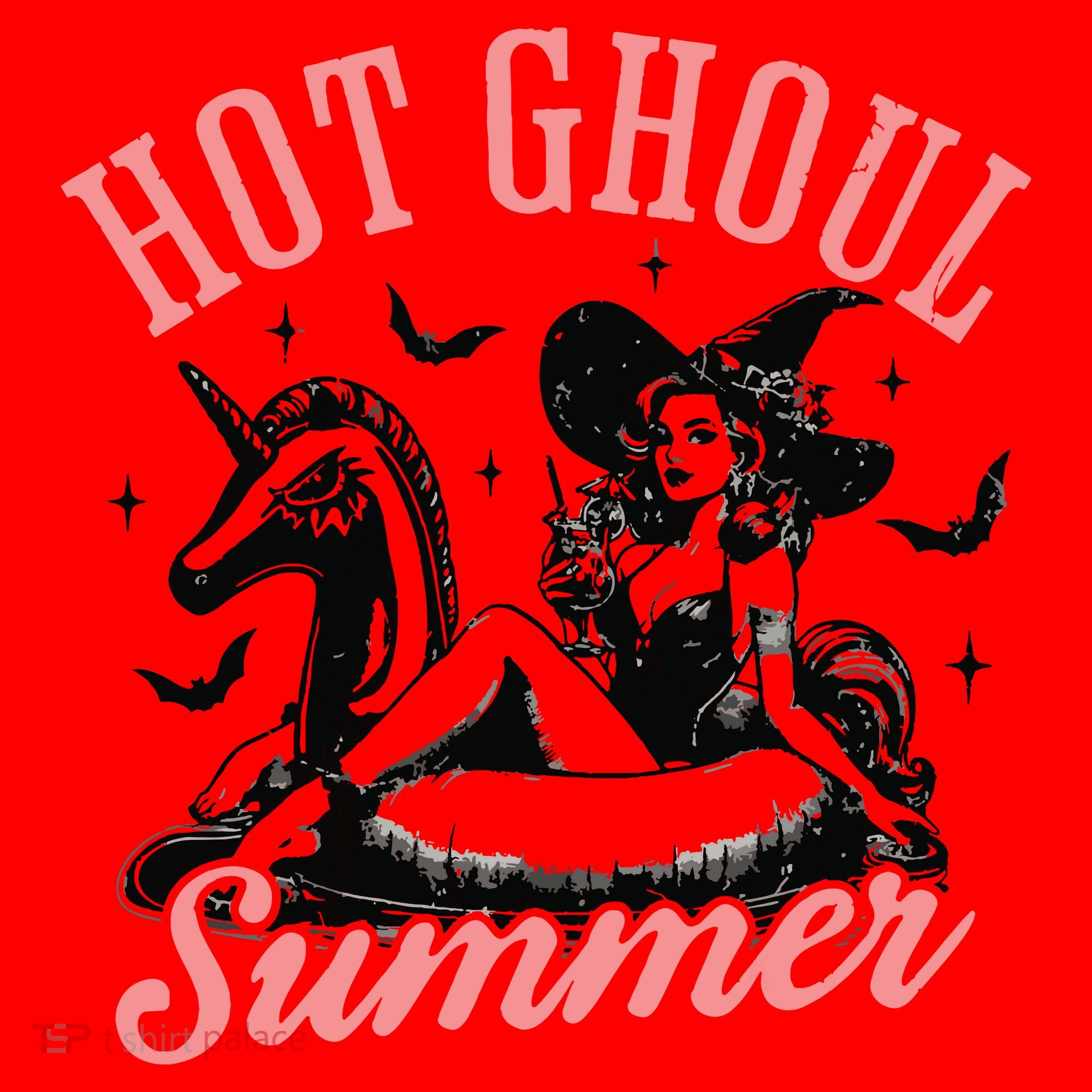 Funny Halloween Hot Ghoul Summer Summerween Santa Hat