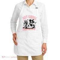 Funny Halloween Hot Ghoul Summer Summerween Apron thumb 2