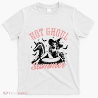 Funny Halloween Hot Ghoul Summer Summerween T-Shirt thumb 0