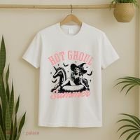 Funny Halloween Hot Ghoul Summer Summerween T-Shirt thumb 2