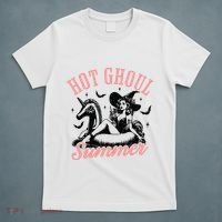Funny Halloween Hot Ghoul Summer Summerween T-Shirt thumb 5