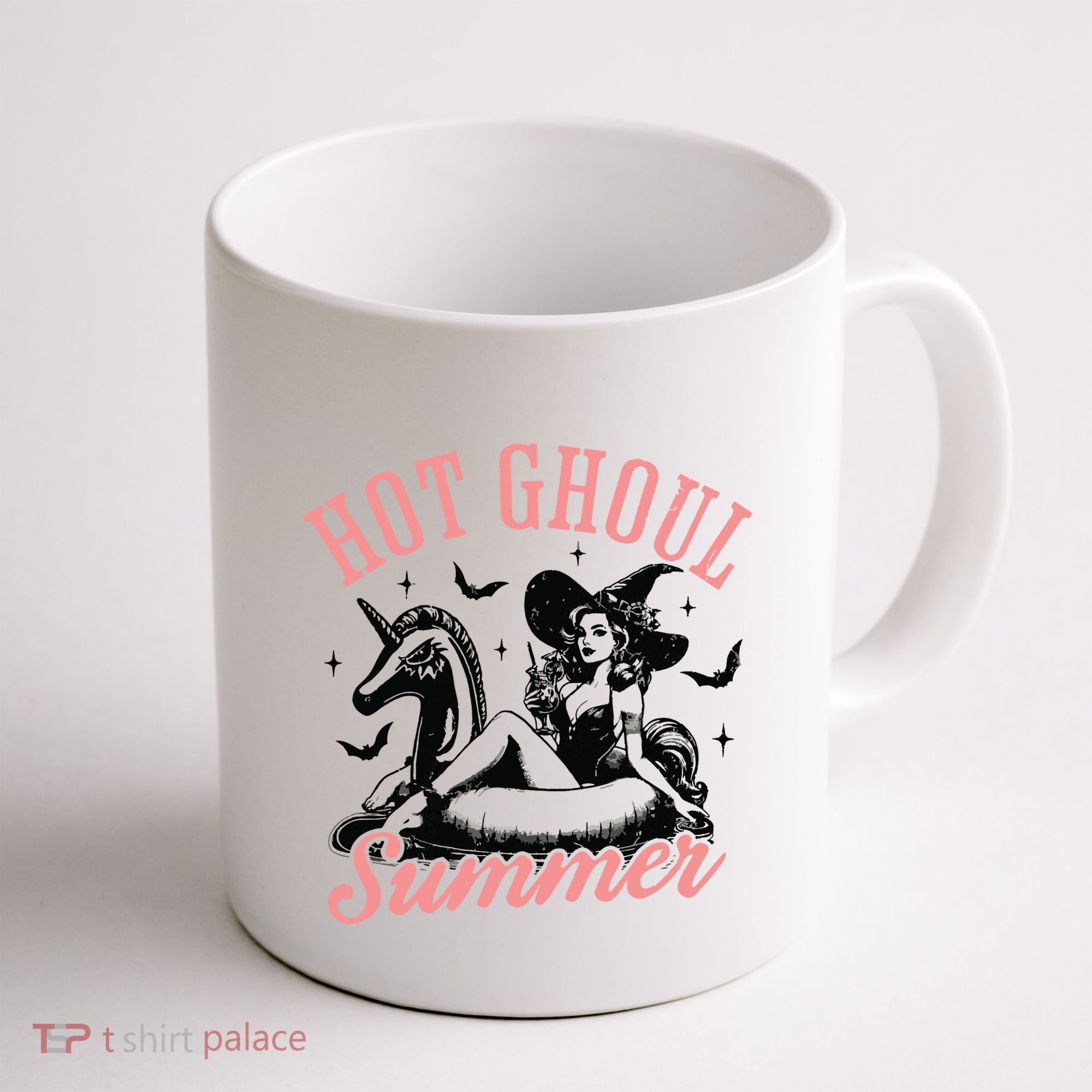 Funny Halloween Hot Ghoul Summer Summerween Coffee Mug