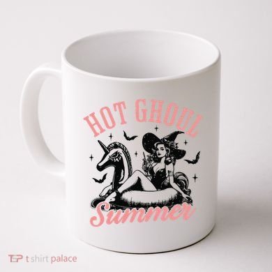 Funny Halloween Hot Ghoul Summer Summerween Coffee Mug