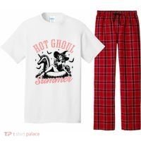 Funny Halloween Hot Ghoul Summer Summerween Pajama Set thumb 0