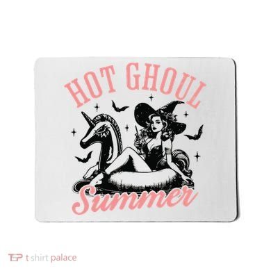 Funny Halloween Hot Ghoul Summer Summerween Mousepad