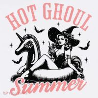 Funny Halloween Hot Ghoul Summer Summerween Baby Bodysuit thumb 2