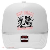 Funny Halloween Hot Ghoul Summer Summerween Hat thumb 0