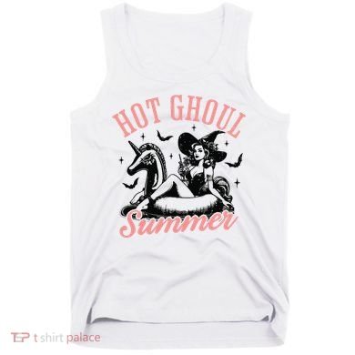 Funny Halloween Hot Ghoul Summer Summerween Tank Top