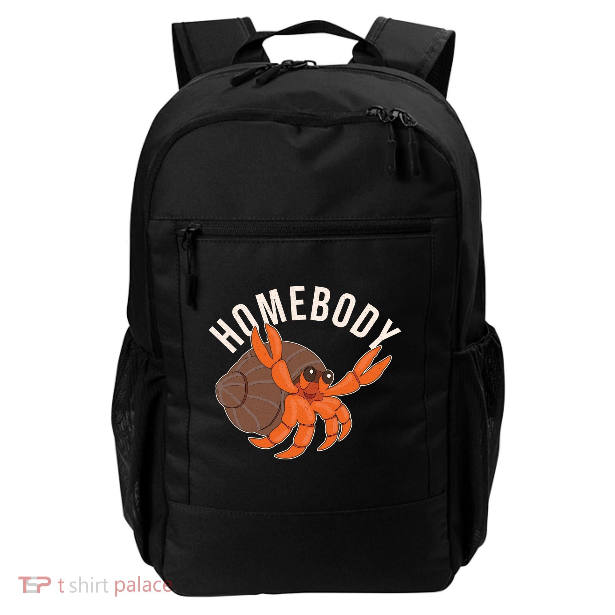 Funny Homebody Hermit Crab Backpack