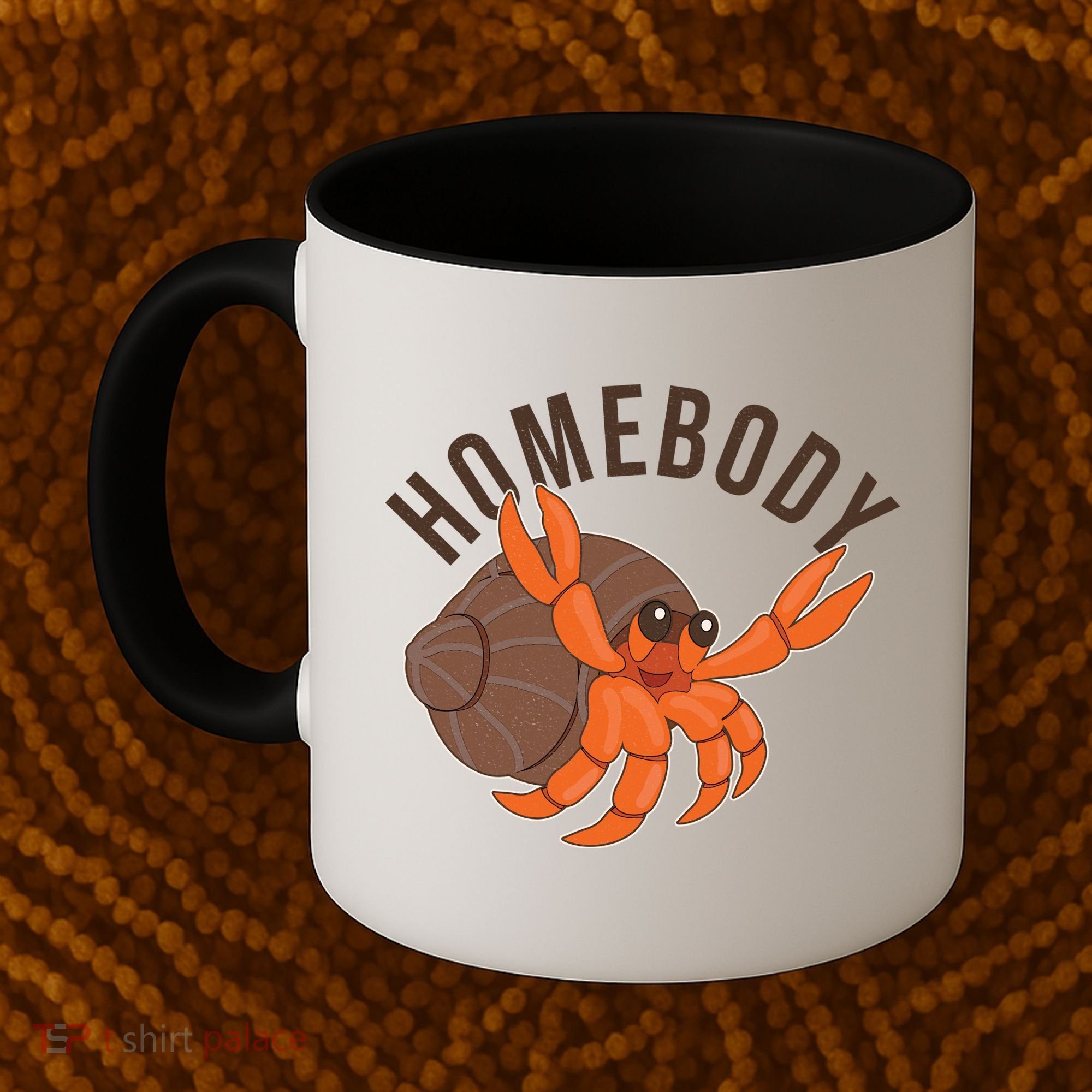 Funny Homebody Hermit Crab Coffee Mug