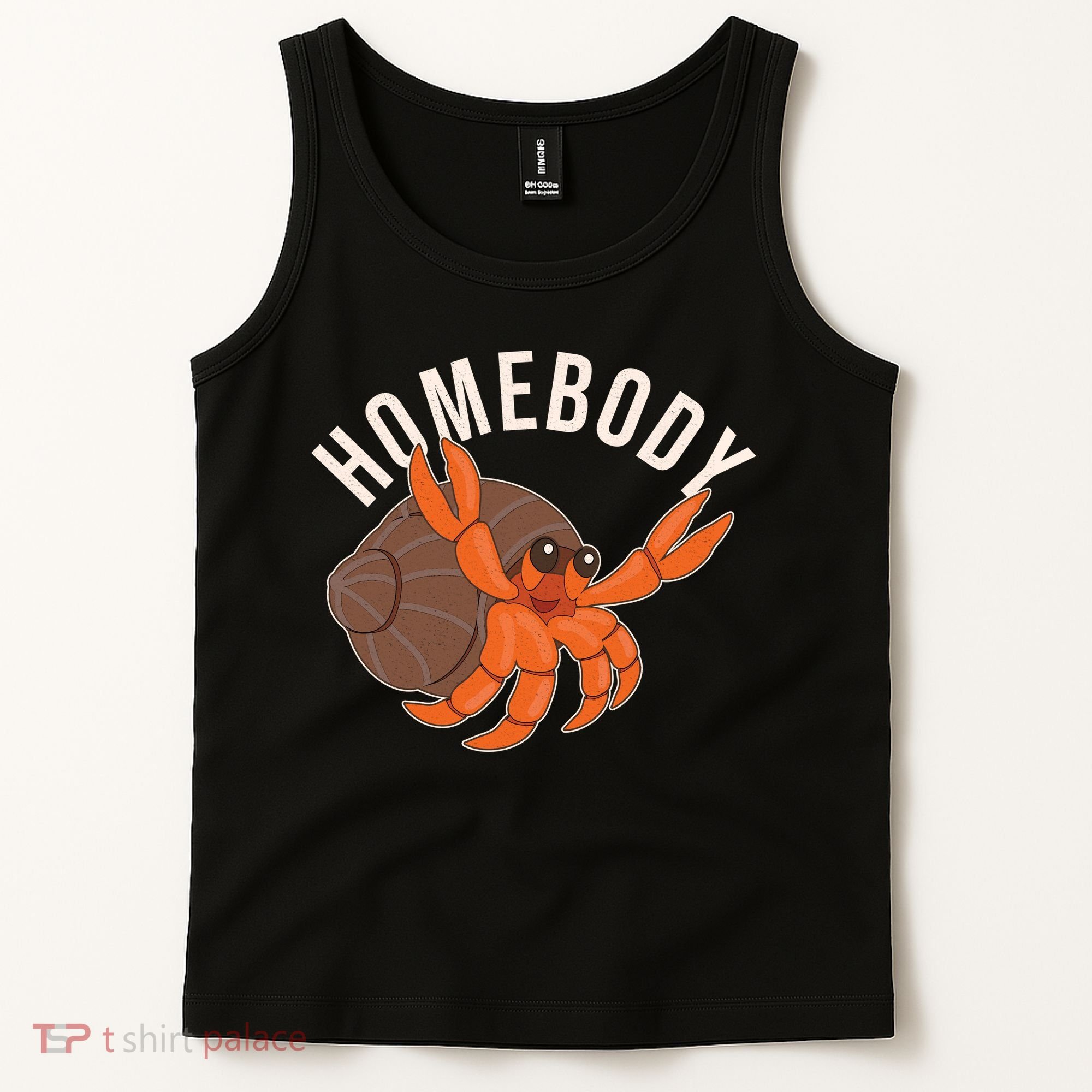 Funny Homebody Hermit Crab Tank Top