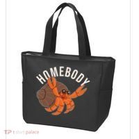 Funny Homebody Hermit Crab Tote Bag thumb 3