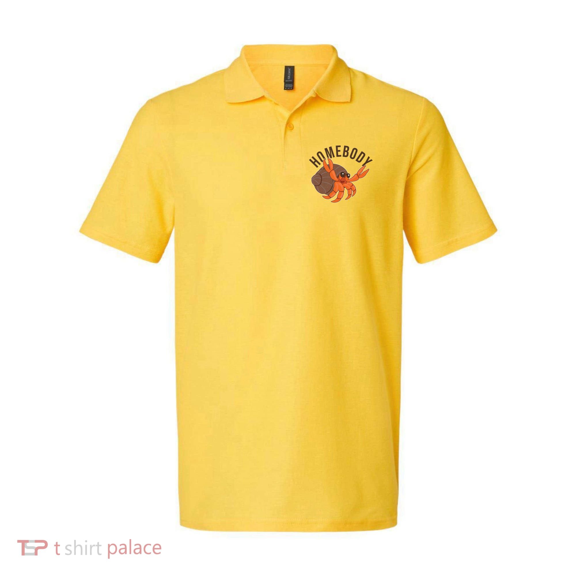Funny Homebody Hermit Crab Polo