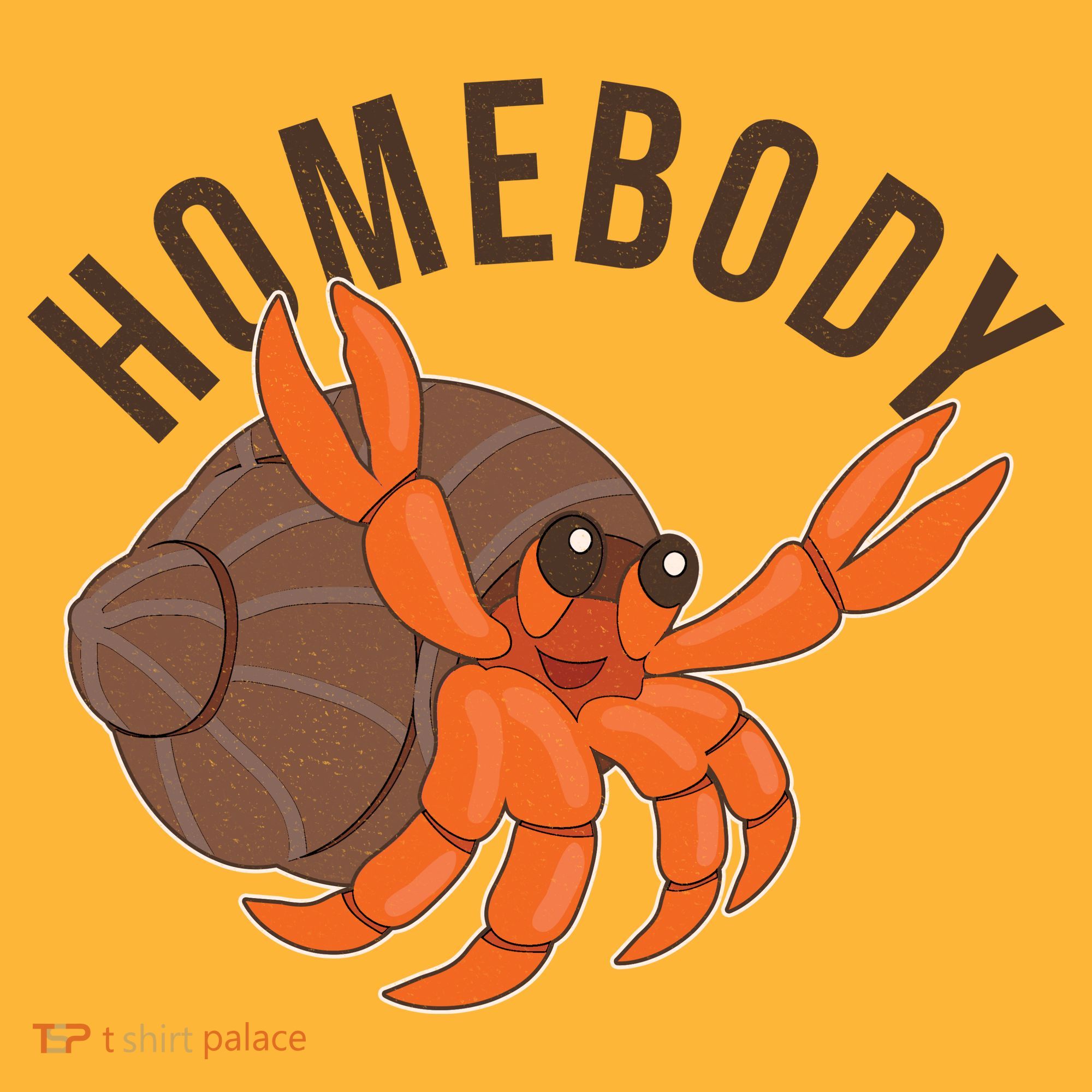 Funny Homebody Hermit Crab Mousepad