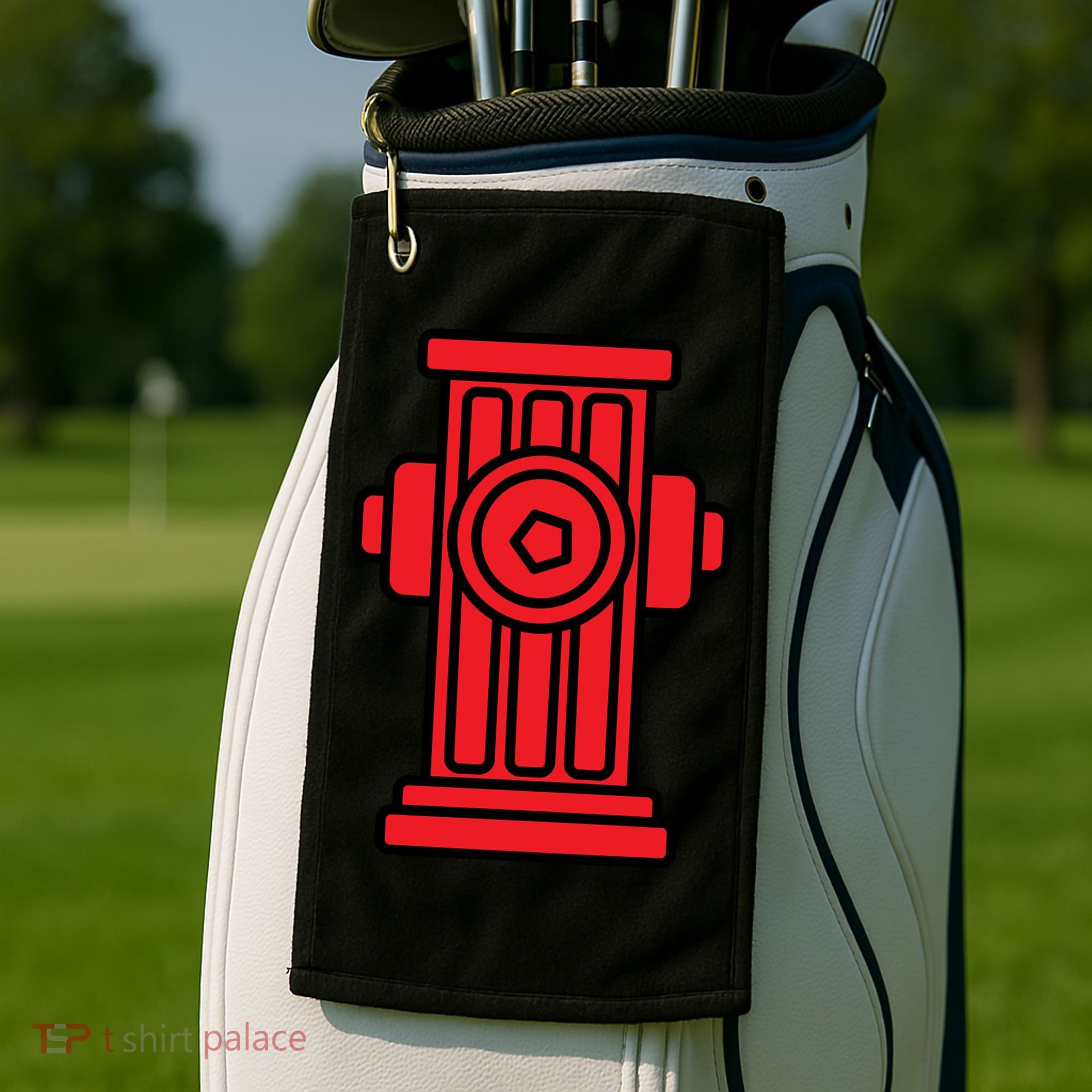 Fire Hydrant Halloween Costume Easy Simple Costumes Gift Golf Towel
