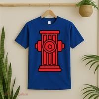 Fire Hydrant Halloween Costume Easy Simple Costumes Gift T-Shirt thumb 2