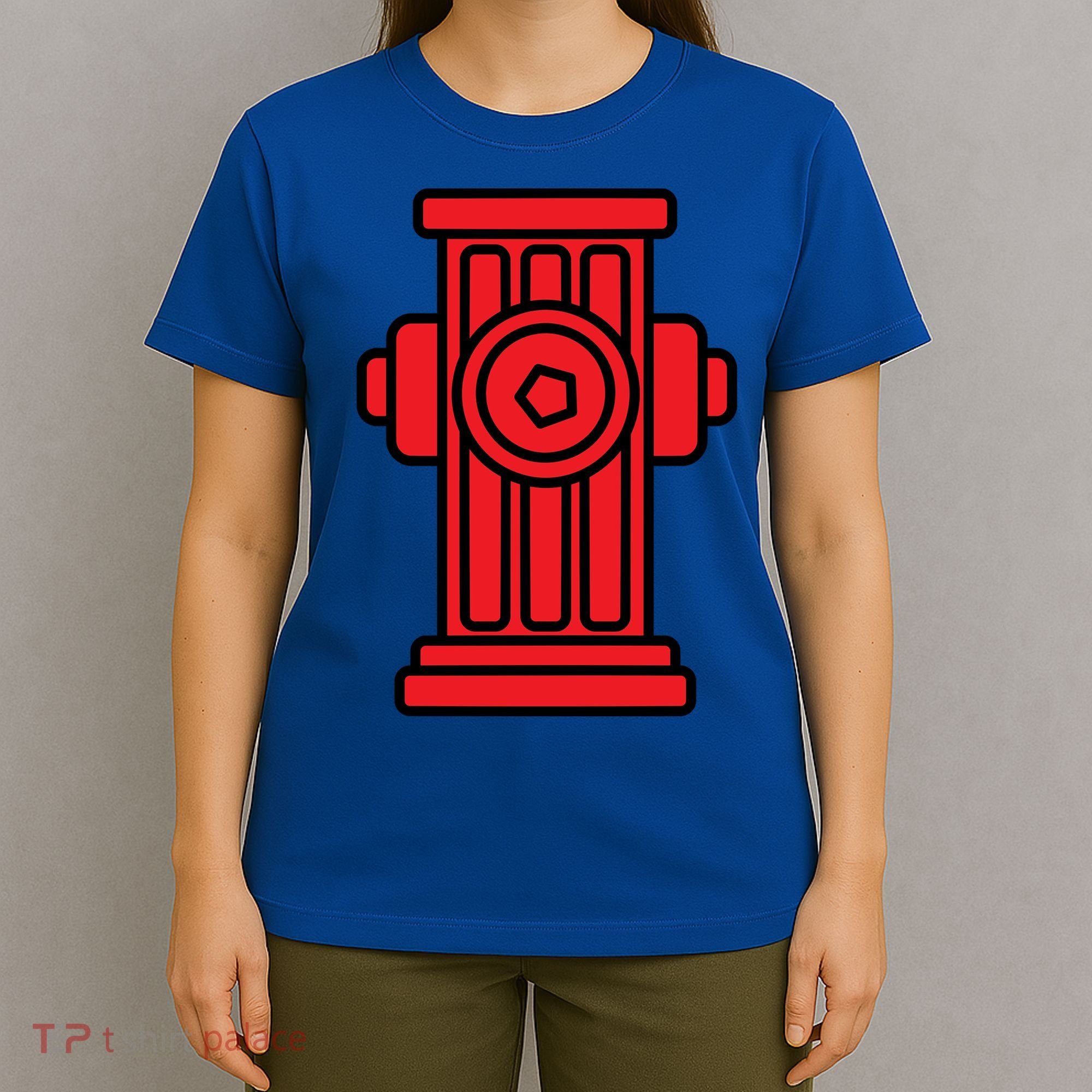 Fire Hydrant Halloween Costume Easy Simple Costumes Gift T-Shirt