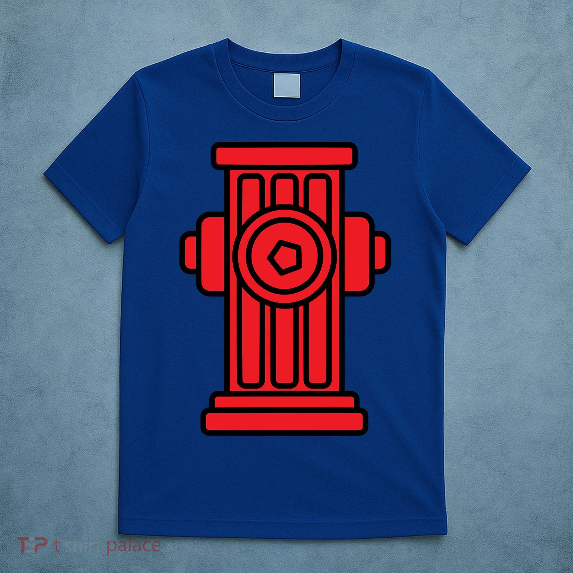 Fire Hydrant Halloween Costume Easy Simple Costumes Gift T-Shirt