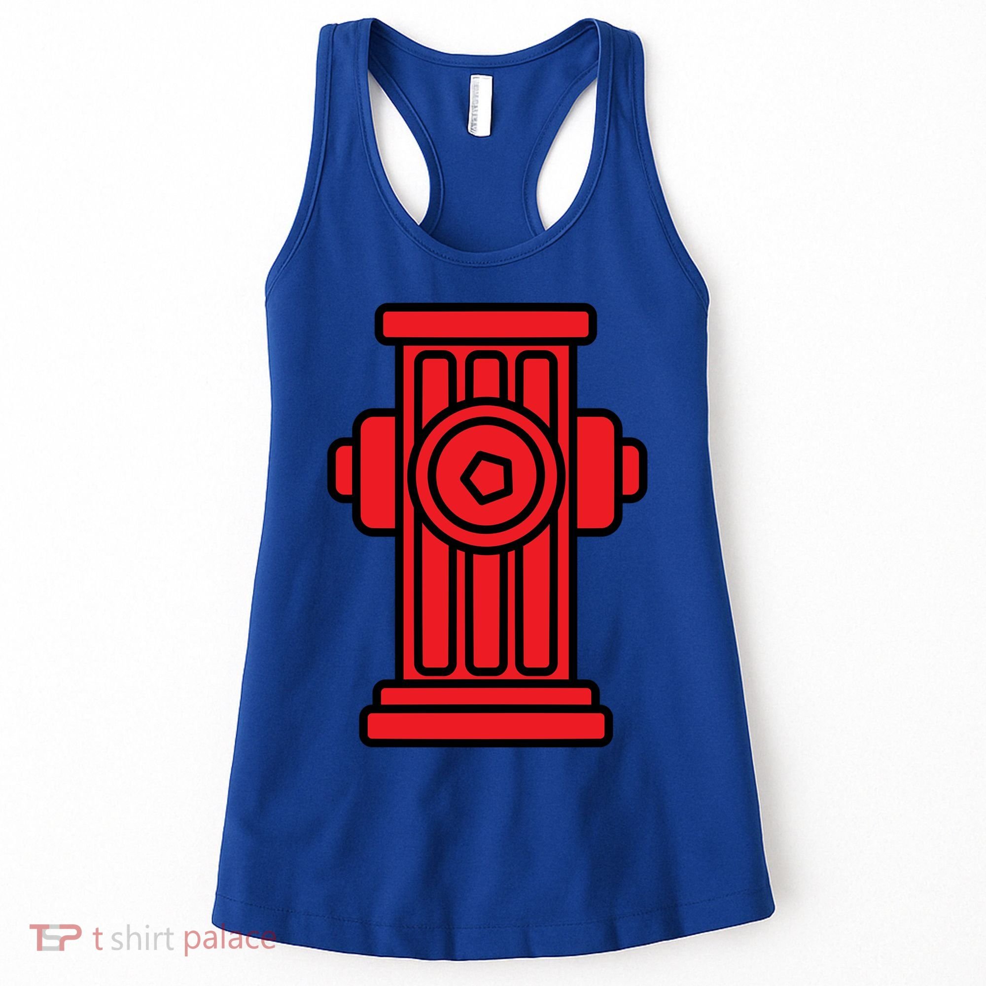 Fire Hydrant Halloween Costume Easy Simple Costumes Gift Women's Tank Top