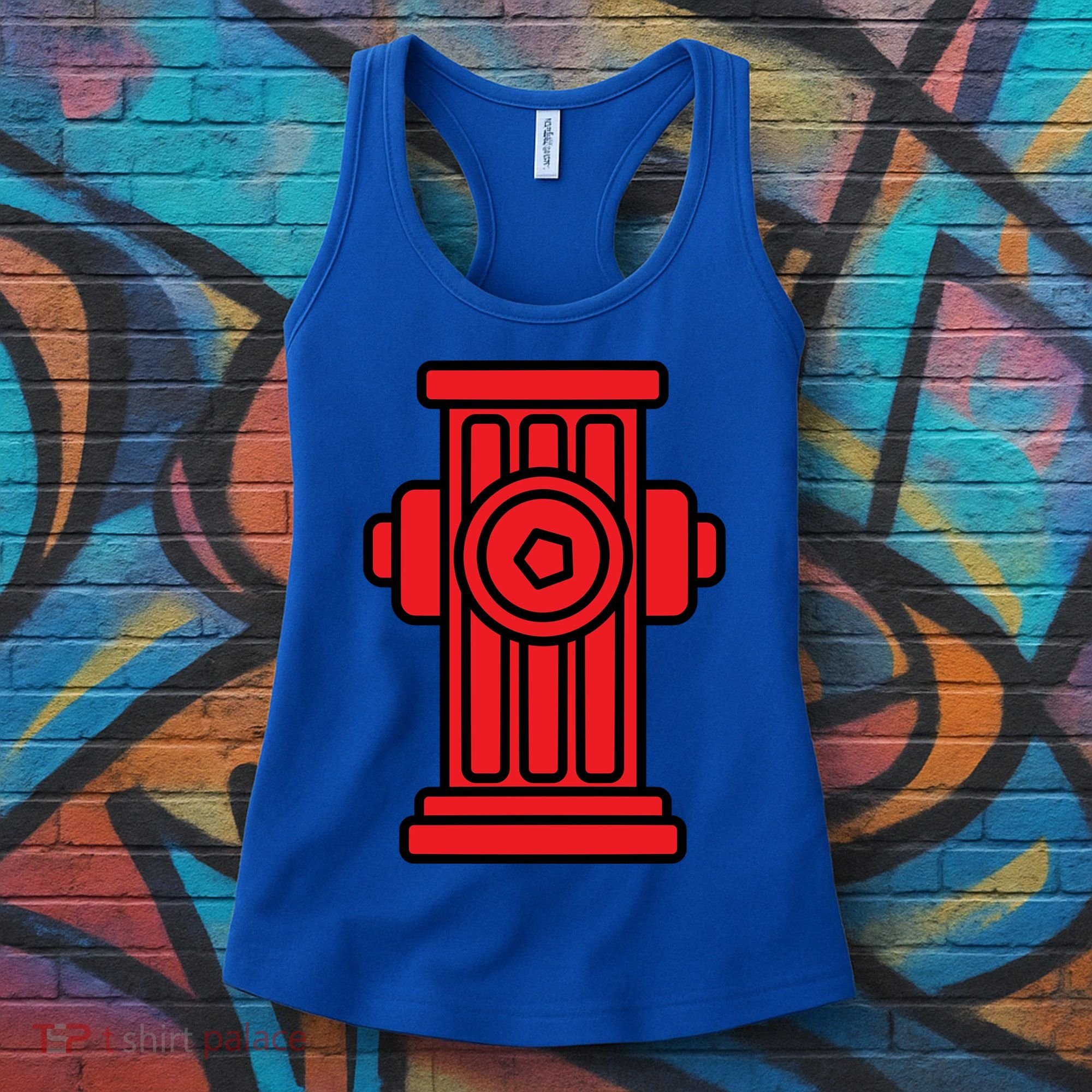 Fire Hydrant Halloween Costume Easy Simple Costumes Gift Women's Tank Top