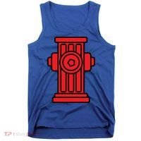 Fire Hydrant Halloween Costume Easy Simple Costumes Gift Tank Top thumb 0