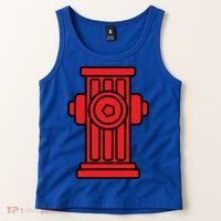 Fire Hydrant Halloween Costume Easy Simple Costumes Gift Tank Top thumb 2