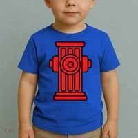 Fire Hydrant Halloween Costume Easy Simple Costumes Gift Toddler T-Shirt thumb 2