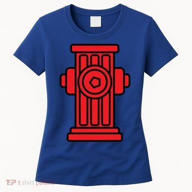 Fire Hydrant Halloween Costume Easy Simple Costumes Gift Women's T-Shirt