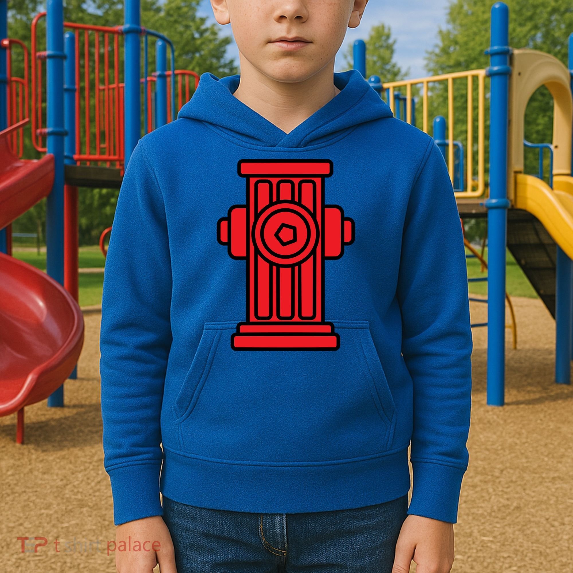 Fire Hydrant Halloween Costume Easy Simple Costumes Gift Kids Hoodie