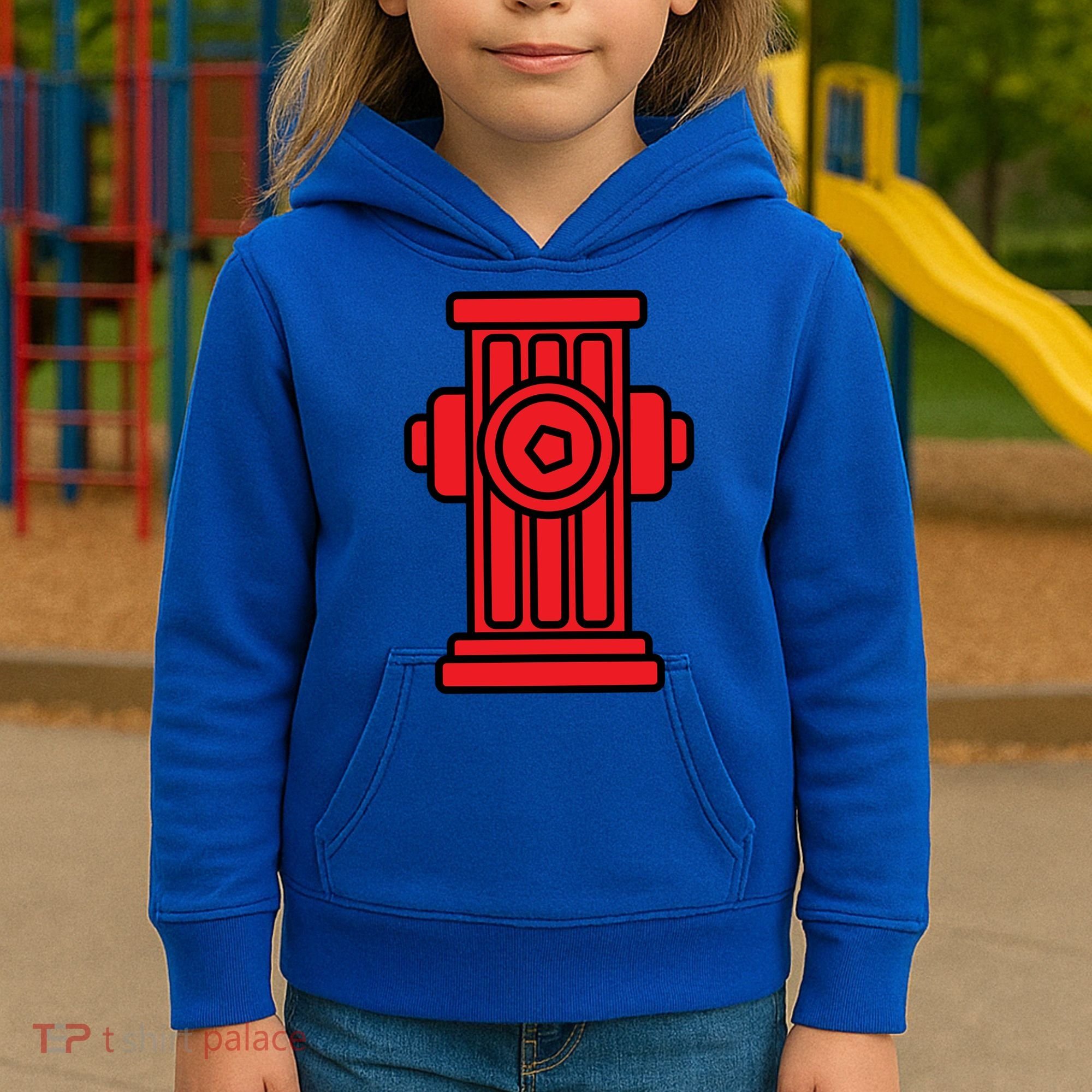 Fire Hydrant Halloween Costume Easy Simple Costumes Gift Kids Hoodie