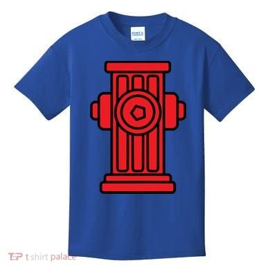 Fire Hydrant Halloween Costume Easy Simple Costumes Gift Kids T-Shirt