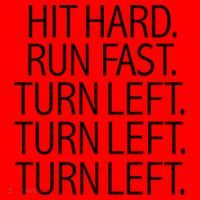 Funny Hit Hard Run Fast Turn Left Baseball Pitcher Gift Santa Hat thumb 1