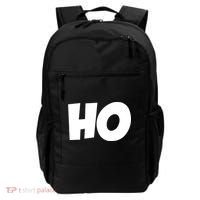 Funny Ho Ho Ho Christmas Matching Holidays Xmas Gift Backpack thumb 0