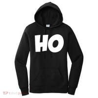 Funny Ho Ho Ho Christmas Matching Holidays Xmas Gift Women's Hoodie thumb 0