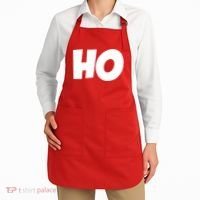 Funny Ho Ho Ho Christmas Matching Holidays Xmas Gift Apron thumb 2