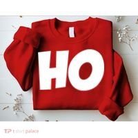 Funny Ho Ho Ho Christmas Matching Holidays Xmas Gift Sweatshirt thumb 2