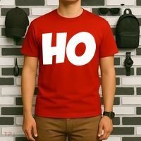 Funny Ho Ho Ho Christmas Matching Holidays Xmas Gift T-Shirt thumb 6