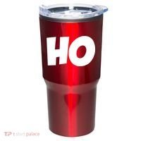 Funny Ho Ho Ho Christmas Matching Holidays Xmas Gift Tumbler thumb 0