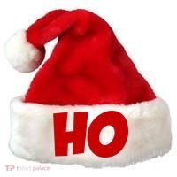 Funny Ho Ho Ho Christmas Matching Holidays Xmas Gift Santa Hat thumb 0