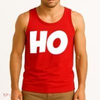 Funny Ho Ho Ho Christmas Matching Holidays Xmas Gift Tank Top thumb 3