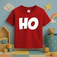Funny Ho Ho Ho Christmas Matching Holidays Xmas Gift Toddler T-Shirt thumb 3