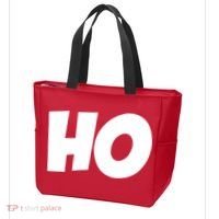 Funny Ho Ho Ho Christmas Matching Holidays Xmas Gift Tote Bag thumb 3