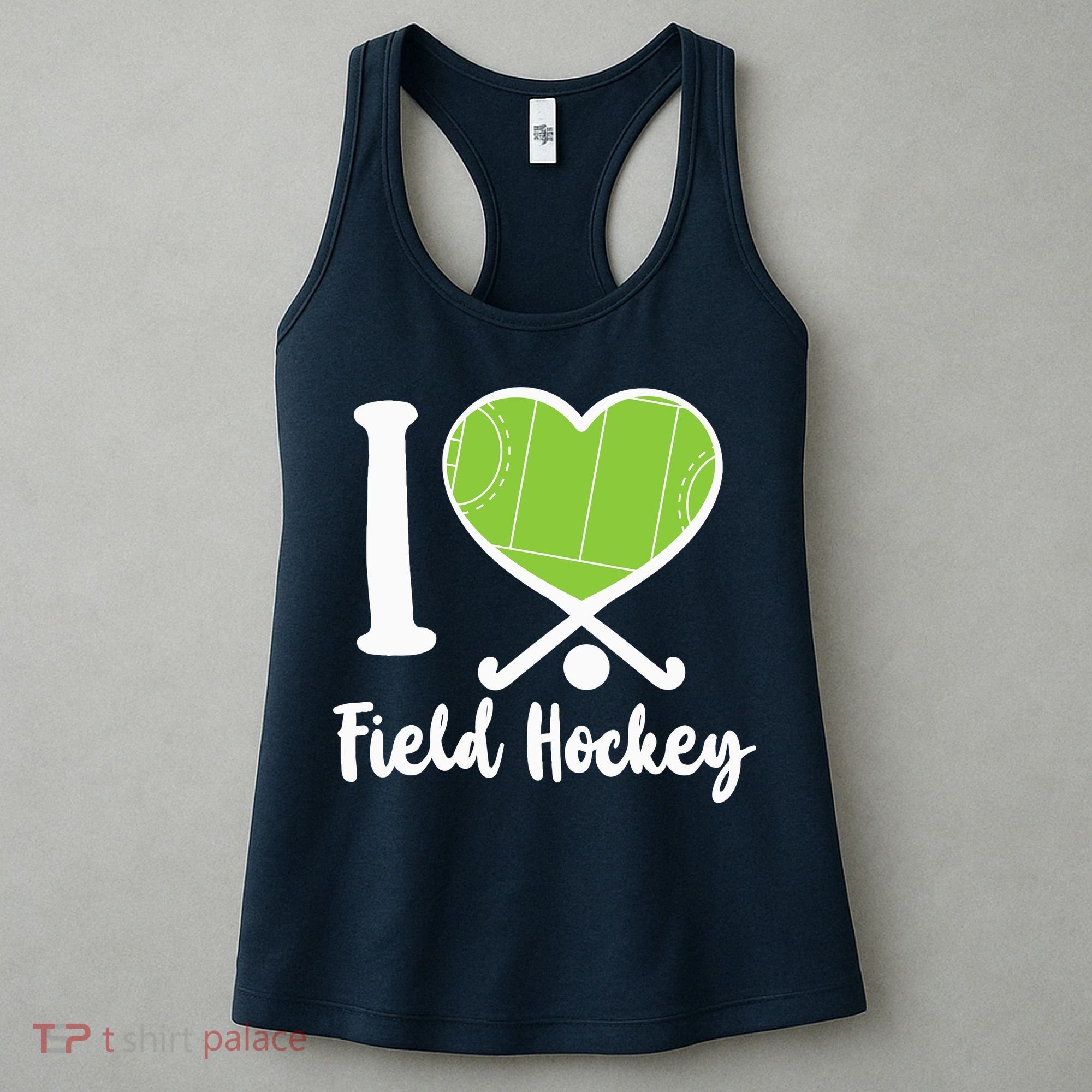 Field Hockey Heart I Love Field Hockey Women's Tank Top