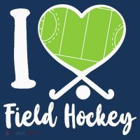 Field Hockey Heart I Love Field Hockey Women's Tank Top thumb 5
