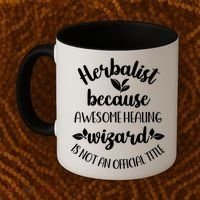 Funny Herbalist Herbalism Plant Medicine Gift Coffee Mug thumb 2