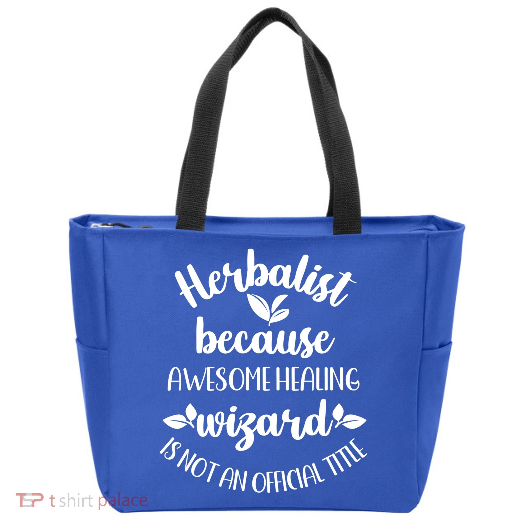 Funny Herbalist Herbalism Plant Medicine Gift Tote Bag