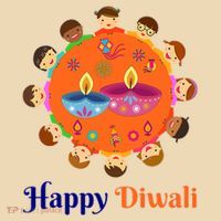 Family Hindu Happy Diwali Tote Bag thumb 4