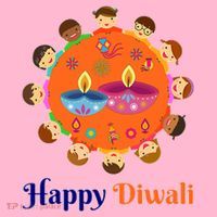 Family Hindu Happy Diwali Coaster thumb 2