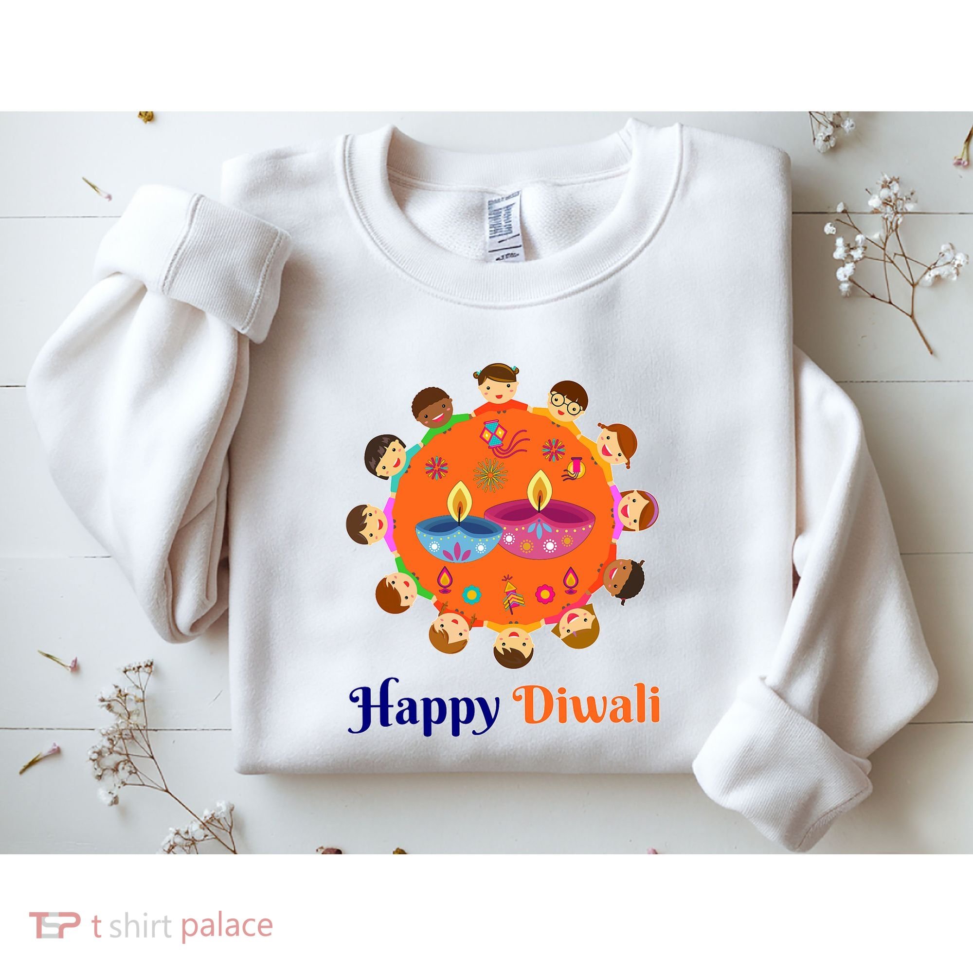 Family Hindu Happy Diwali Sweatshirt